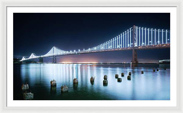 San Francisco Bay Bridge / Art Photo - Framed Print