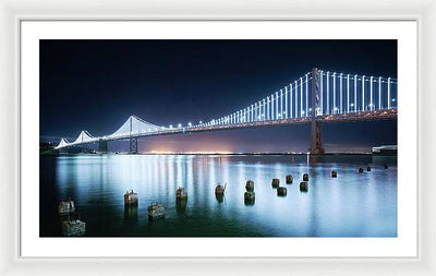 San Francisco Bay Bridge / Art Photo - Framed Print