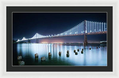 San Francisco Bay Bridge / Art Photo - Framed Print