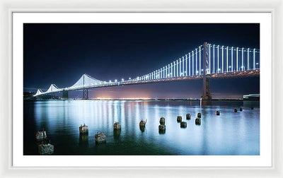 San Francisco Bay Bridge / Art Photo - Framed Print