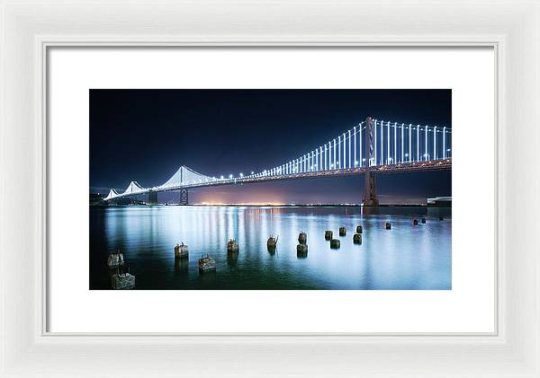 San Francisco Bay Bridge / Art Photo - Framed Print