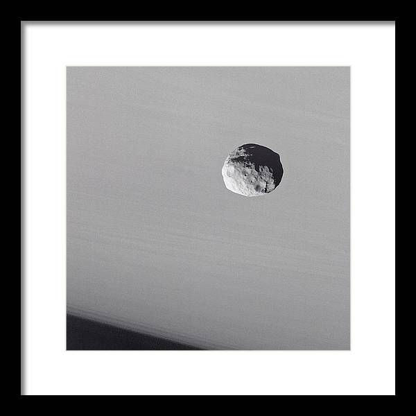 Saturn and Janus / Art Photo - Framed Print