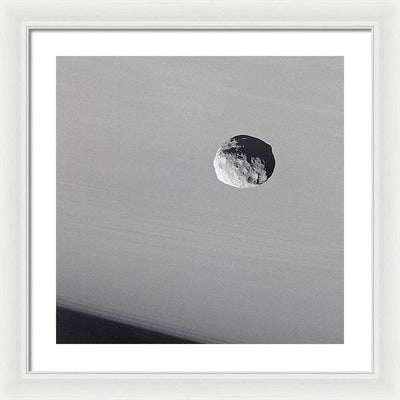 Saturn and Janus / Art Photo - Framed Print