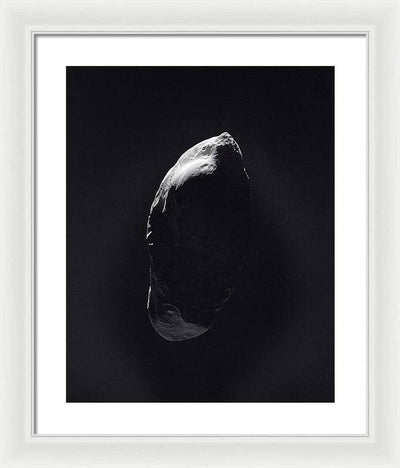 Saturn's Moon Prometheus / Art Photo - Framed Print