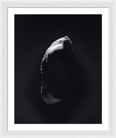 Saturn's Moon Prometheus / Art Photo - Framed Print