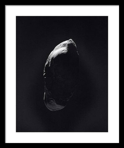 Saturn's Moon Prometheus / Art Photo - Framed Print