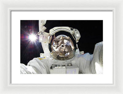 Selfie in the Space, 2012 / Art Photo - Framed Print