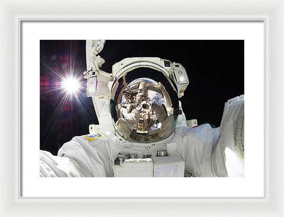 Selfie in the Space, 2012 / Art Photo - Framed Print