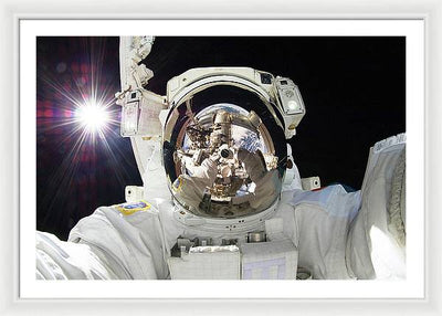 Selfie in the Space, 2012 / Art Photo - Framed Print