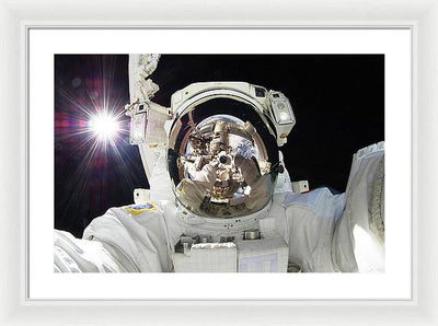 Selfie in the Space, 2012 / Art Photo - Framed Print