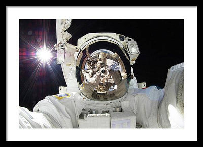 Selfie in the Space, 2012 / Art Photo - Framed Print