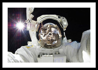 Selfie in the Space, 2012 / Art Photo - Framed Print