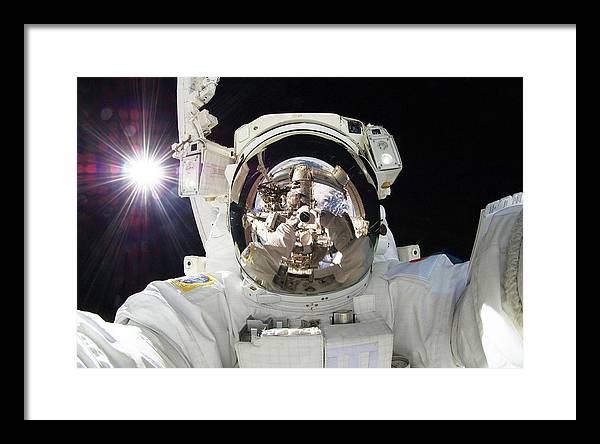 Selfie in the Space, 2012 / Art Photo - Framed Print