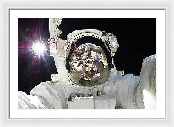 Selfie in the Space, 2012 / Art Photo - Framed Print