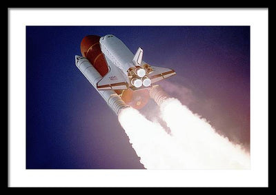 Shuttle Atlantis, 1988 / Art Photo - Framed Print