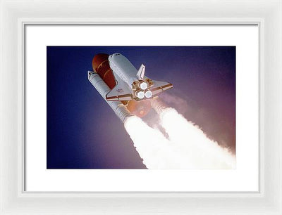 Shuttle Atlantis, 1988 / Art Photo - Framed Print