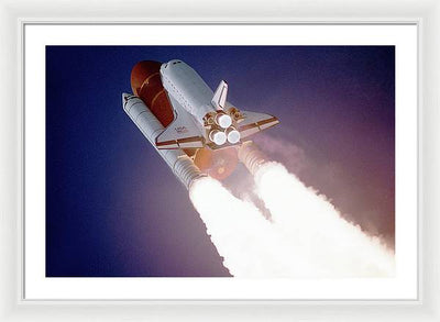 Shuttle Atlantis, 1988 / Art Photo - Framed Print