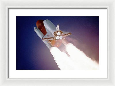 Shuttle Atlantis, 1988 / Art Photo - Framed Print