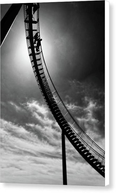 Sky and Steel #2 / Art Photo - Canvas Print