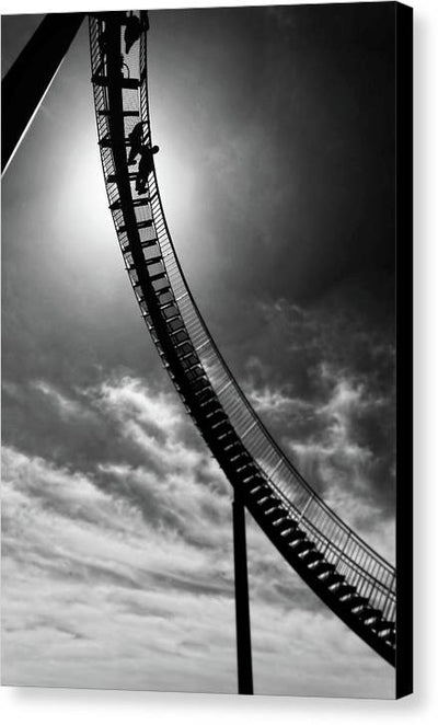 Sky and Steel #2 / Art Photo - Canvas Print