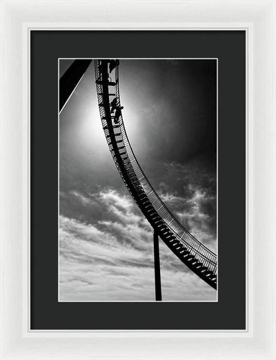 Sky and Steel #2 / Art Photo - Framed Print