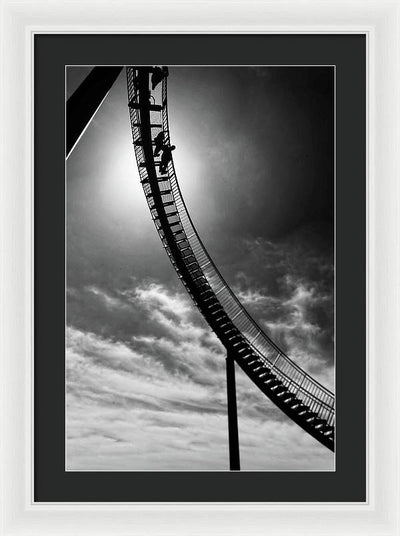 Sky and Steel #2 / Art Photo - Framed Print