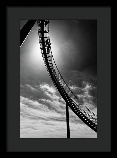 Sky and Steel #2 / Art Photo - Framed Print