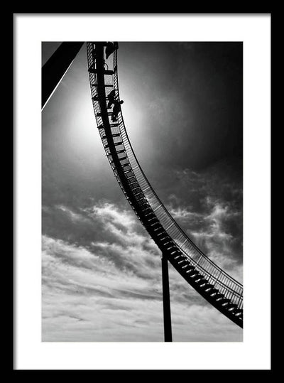 Sky and Steel #2 / Art Photo - Framed Print