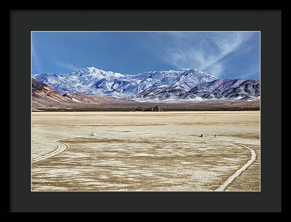 Sliding Rocks, Death Valley 