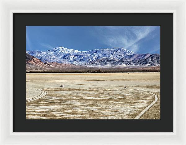 Sliding Rocks, Death Valley 