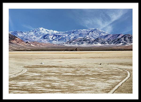 Sliding Rocks, Death Valley 