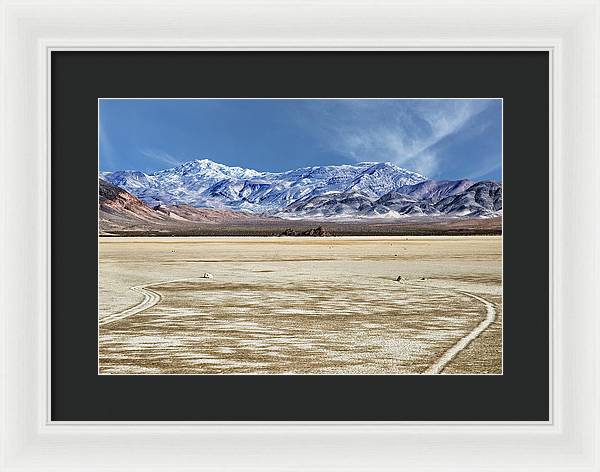 Sliding Rocks, Death Valley 