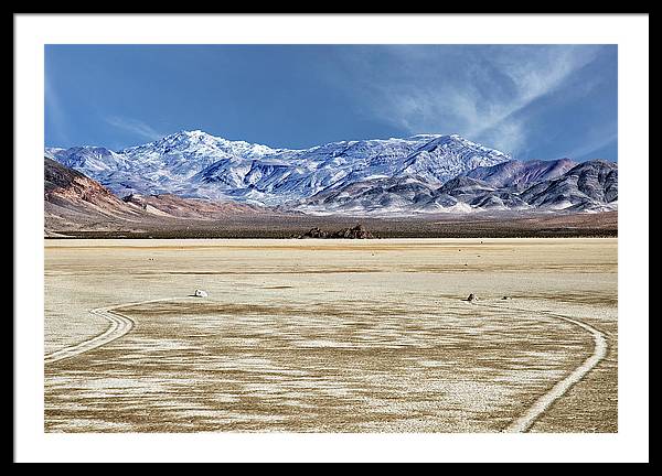 Sliding Rocks, Death Valley 