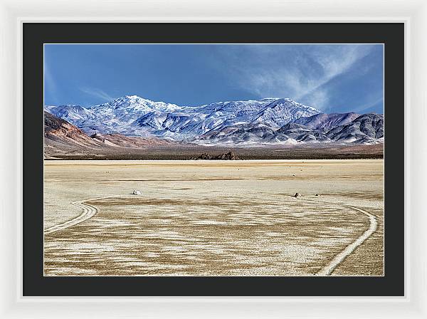 Sliding Rocks, Death Valley 