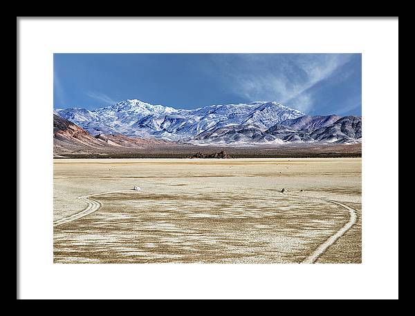 Sliding Rocks, Death Valley 