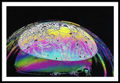 Soap Bubble / Art Photo - Framed Print