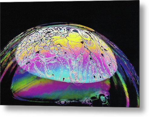 Soap Bubble / Art Photo - Metal Print