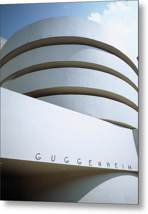 Solomon R. Guggenheim Museum / Art Photo - Metal Print