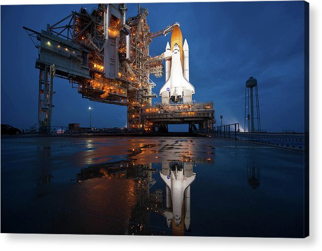 Space Shuttle Atlantis, Cape Canaveral / Art Photo - Acrylic Print