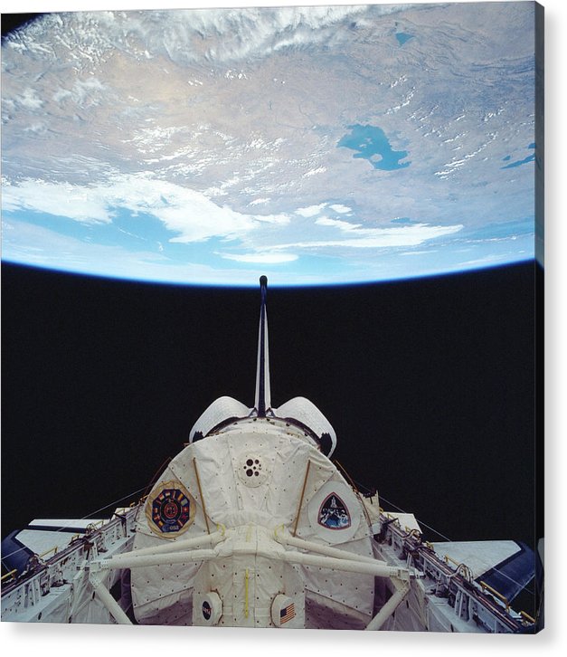 Space Shuttle Columbia, 1993 / Art Photo - Acrylic Print