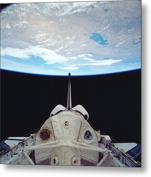 Space Shuttle Columbia, 1993 / Art Photo - Metal Print