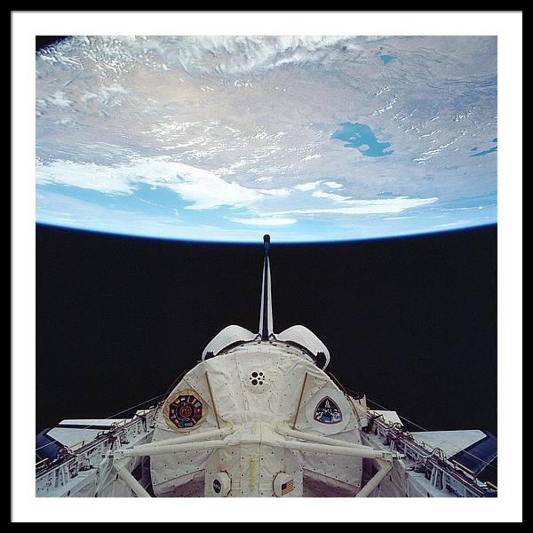 Space Shuttle Columbia, 1993 / Art Photo - Framed Print