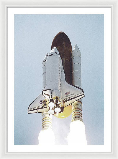 Space Shuttle Discovery, 2006 / Art Photo - Framed Print