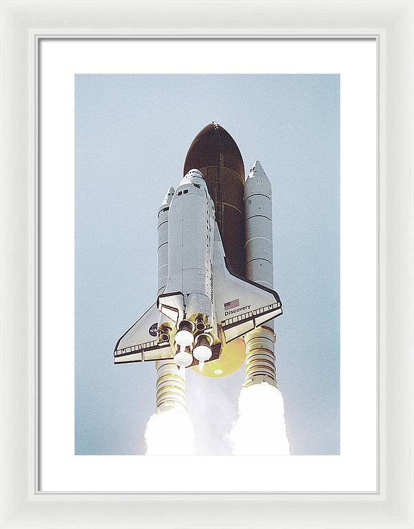 Space Shuttle Discovery, 2006 / Art Photo - Framed Print