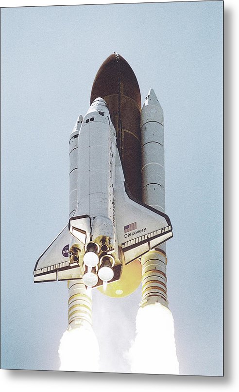 Space Shuttle Discovery, 2006 / Art Photo - Metal Print