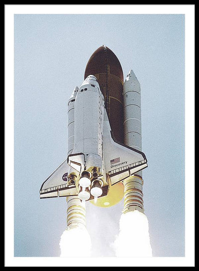 Space Shuttle Discovery, 2006 / Art Photo - Framed Print