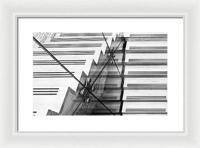 Staircase / Art Photo - Framed Print