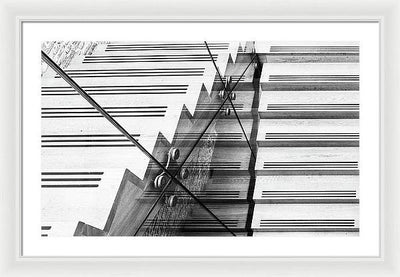 Staircase / Art Photo - Framed Print