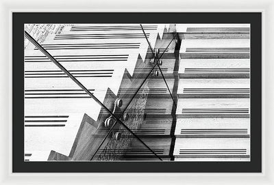 Staircase / Art Photo - Framed Print