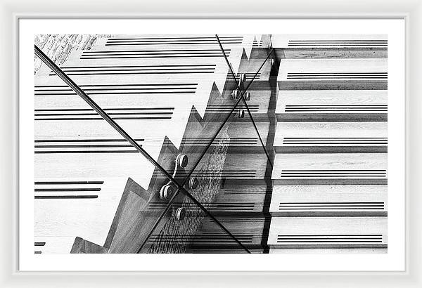 Staircase / Art Photo - Framed Print